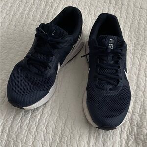 Nike Blue and White Athletic Shoes with Cushioned Midsole, like new